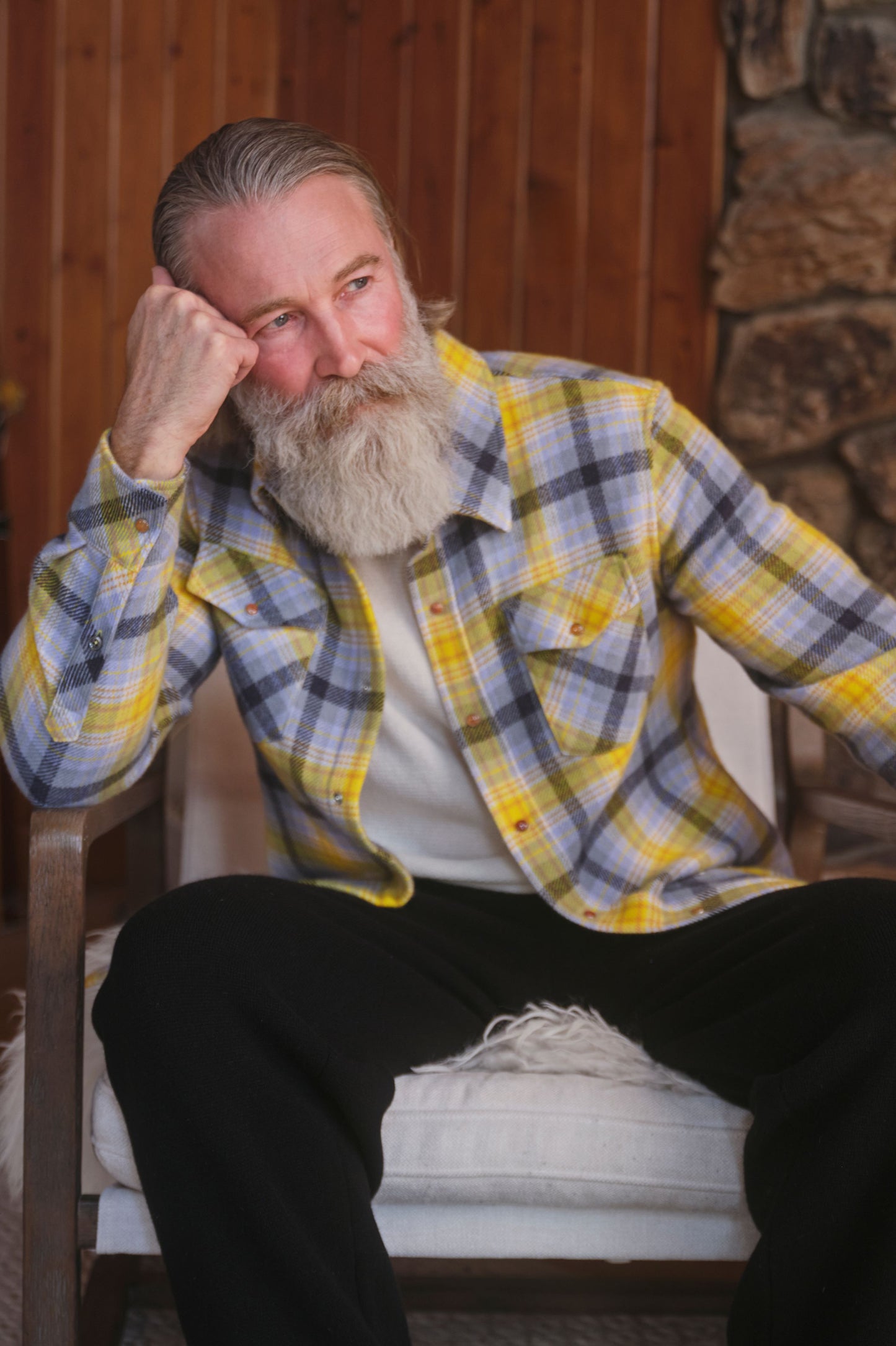 Alchemy Tartan Cashmere Shirt