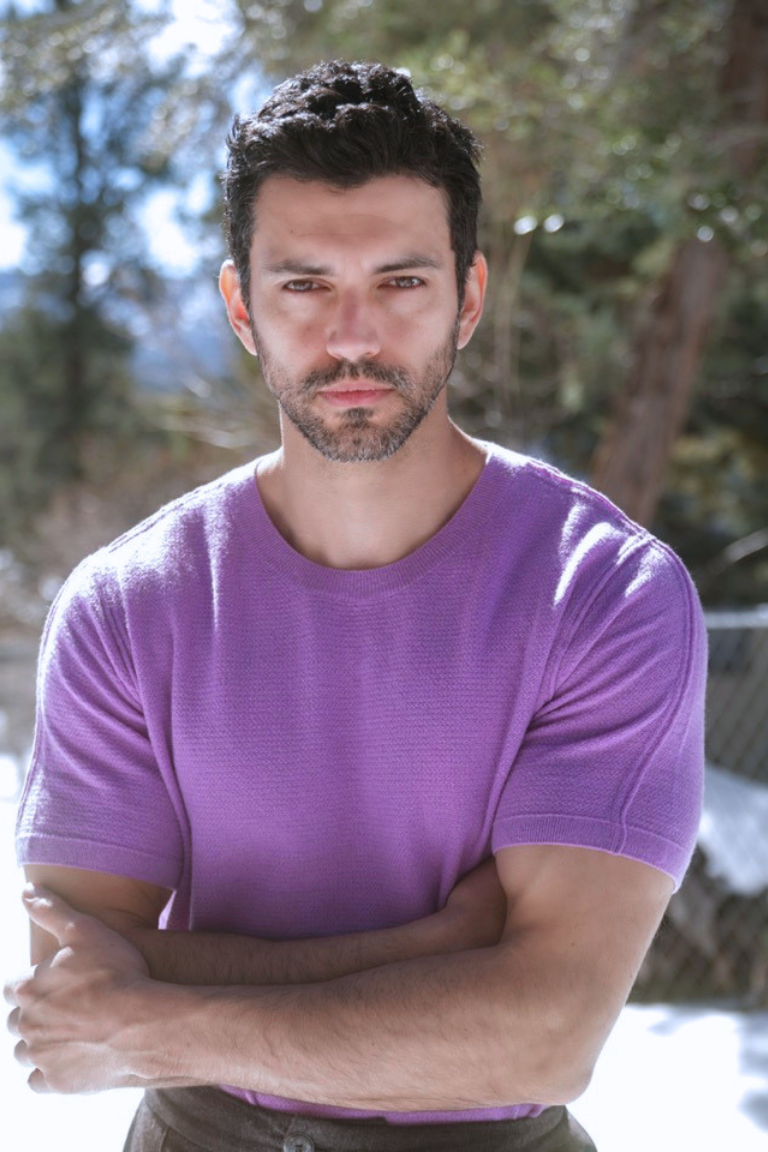 Lilac Signature Knit Cashmere T-Shirt