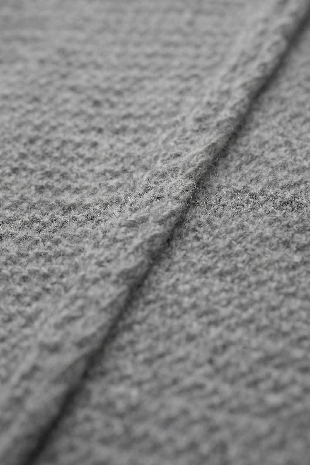 Heather Grey Signature Knit Cashmere T-Shirt
