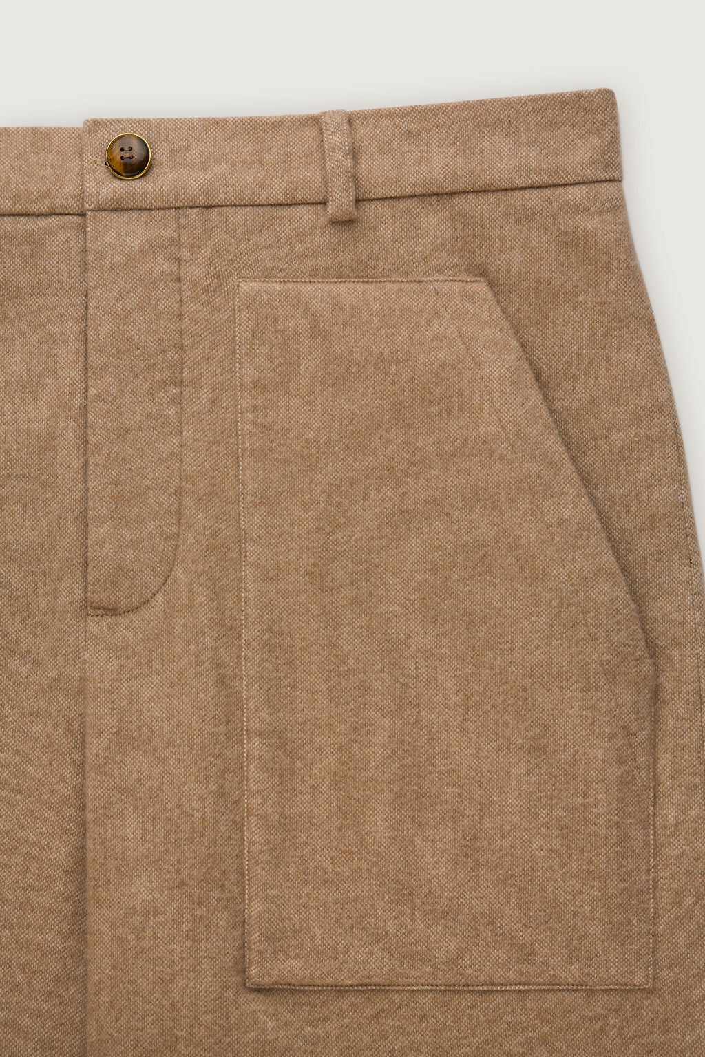 Tan Cashmere Army Pant