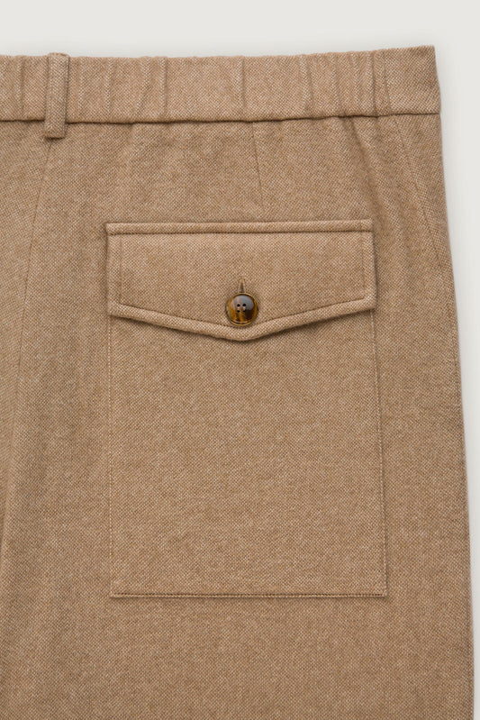 Tan Cashmere Army Pant