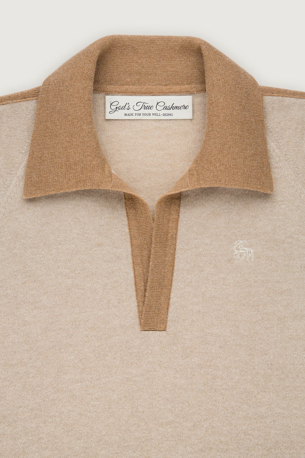 Biscotti Tri Color Knit Sweater Polo
