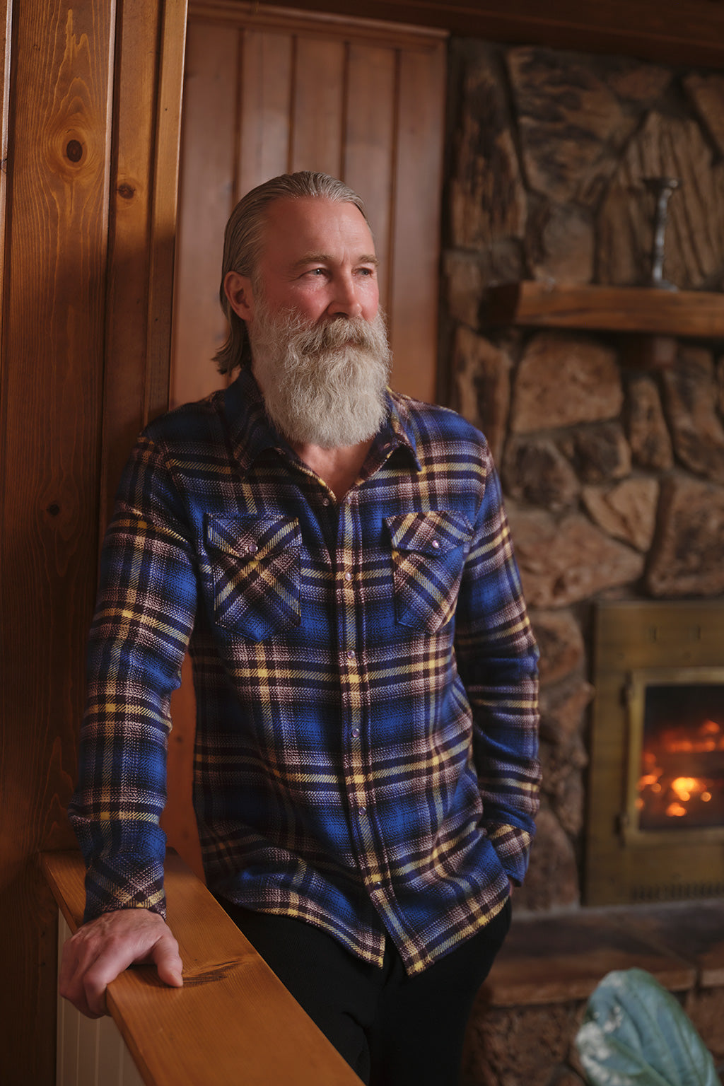 Eclipse Tartan Cashmere Shirt