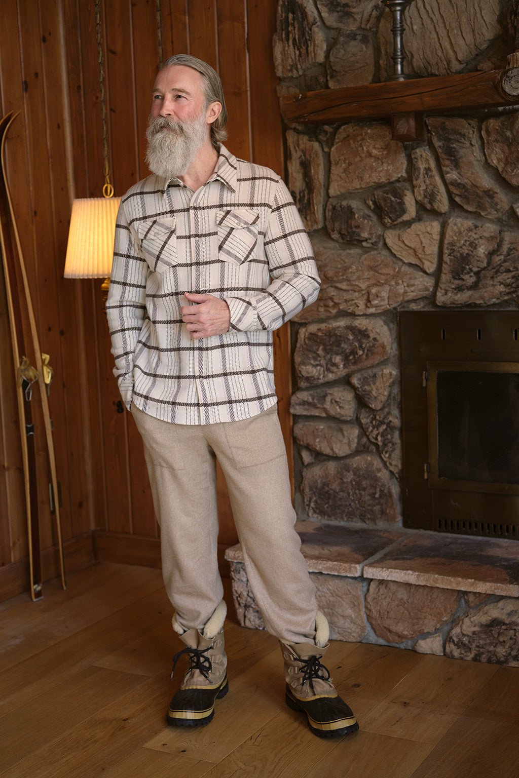 Expedition Plaid Cashmere Shirt