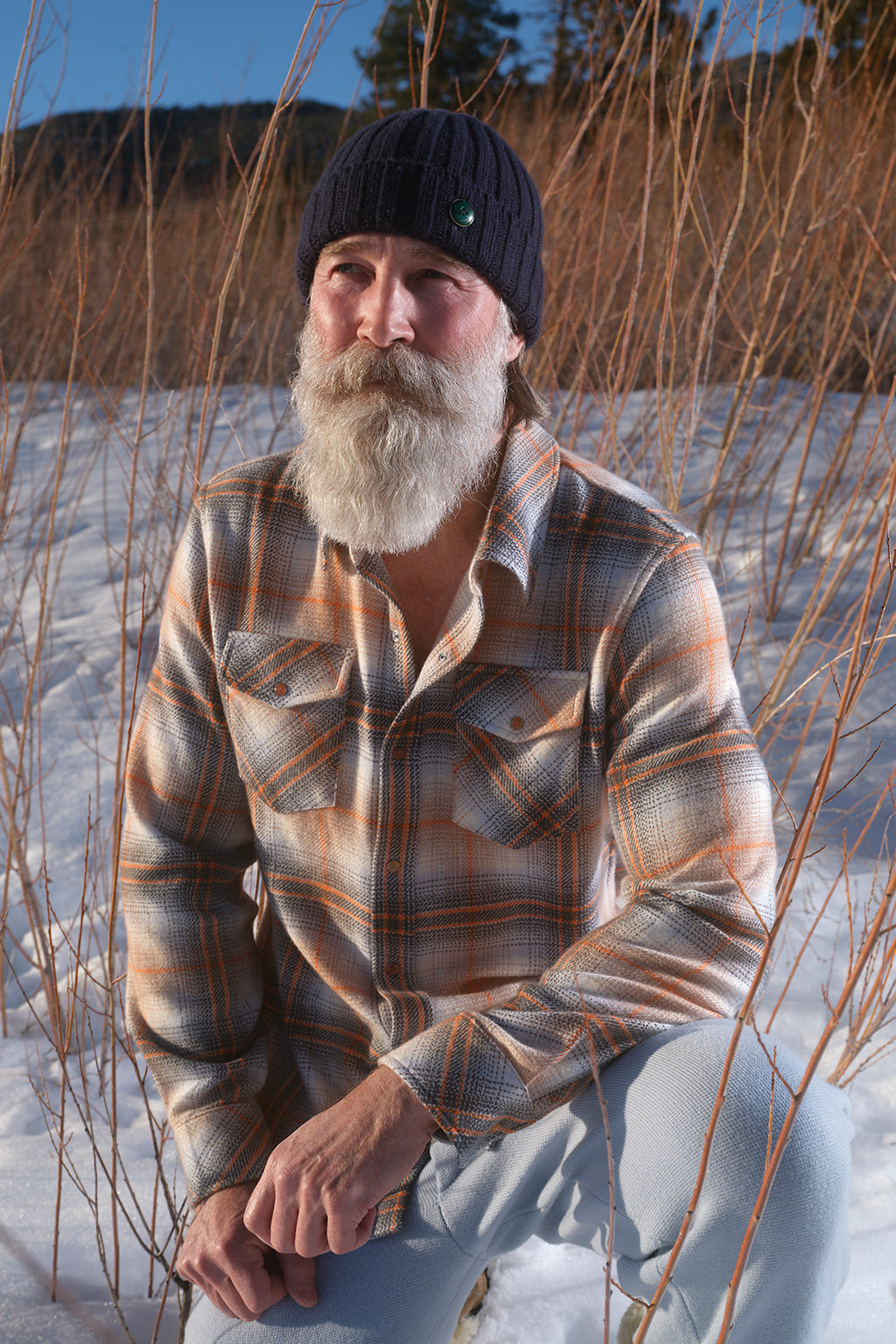 Ironwood Tartan Cashmere Shirt