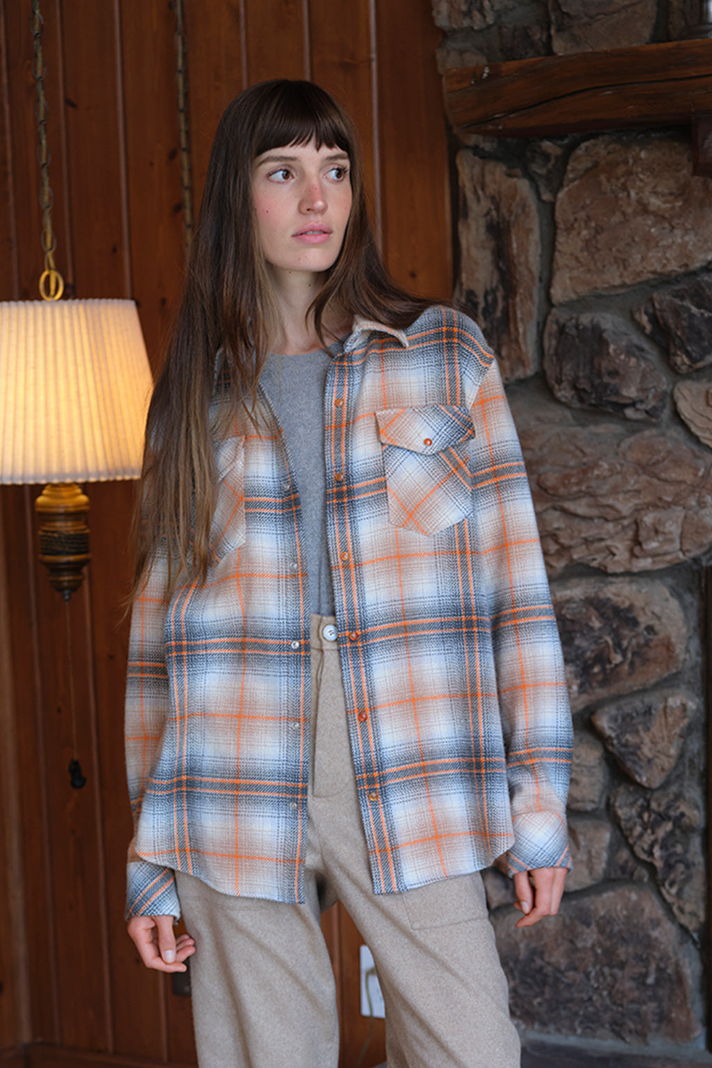 Ironwood Tartan Cashmere Shirt