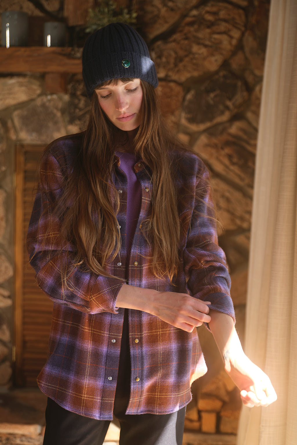 Vulcan Tartan Cashmere Shirt
