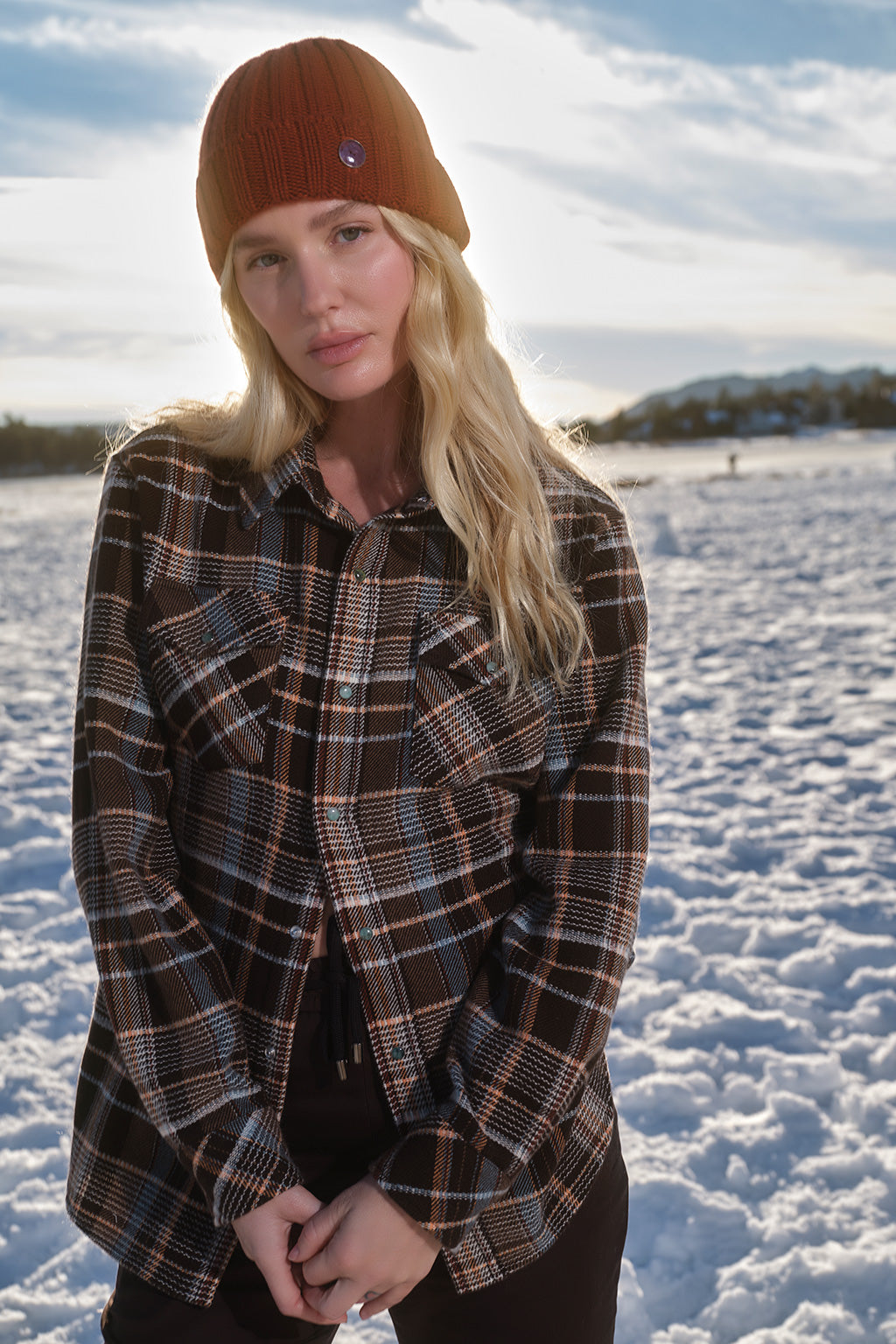 Wilderness Plaid Cashmere Shirt