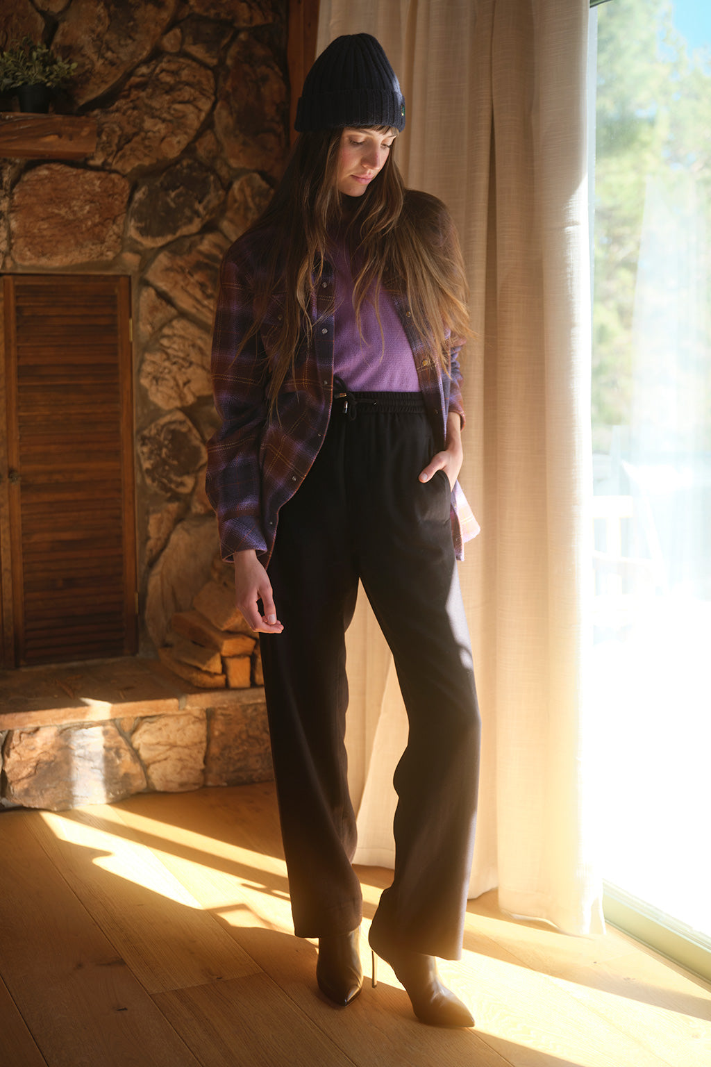 Black Soul Cashmere Pants