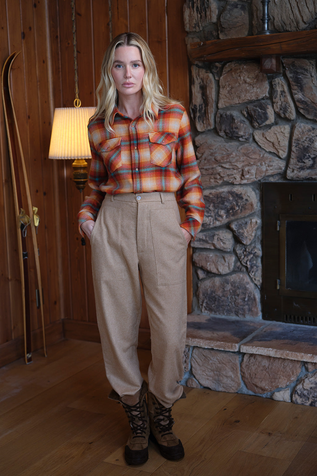 Tan Cashmere Army Pant