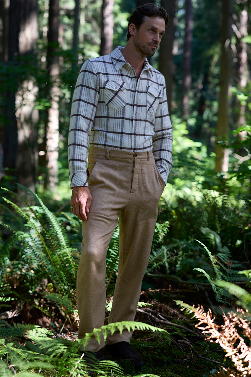 Tan Cashmere Army Pant