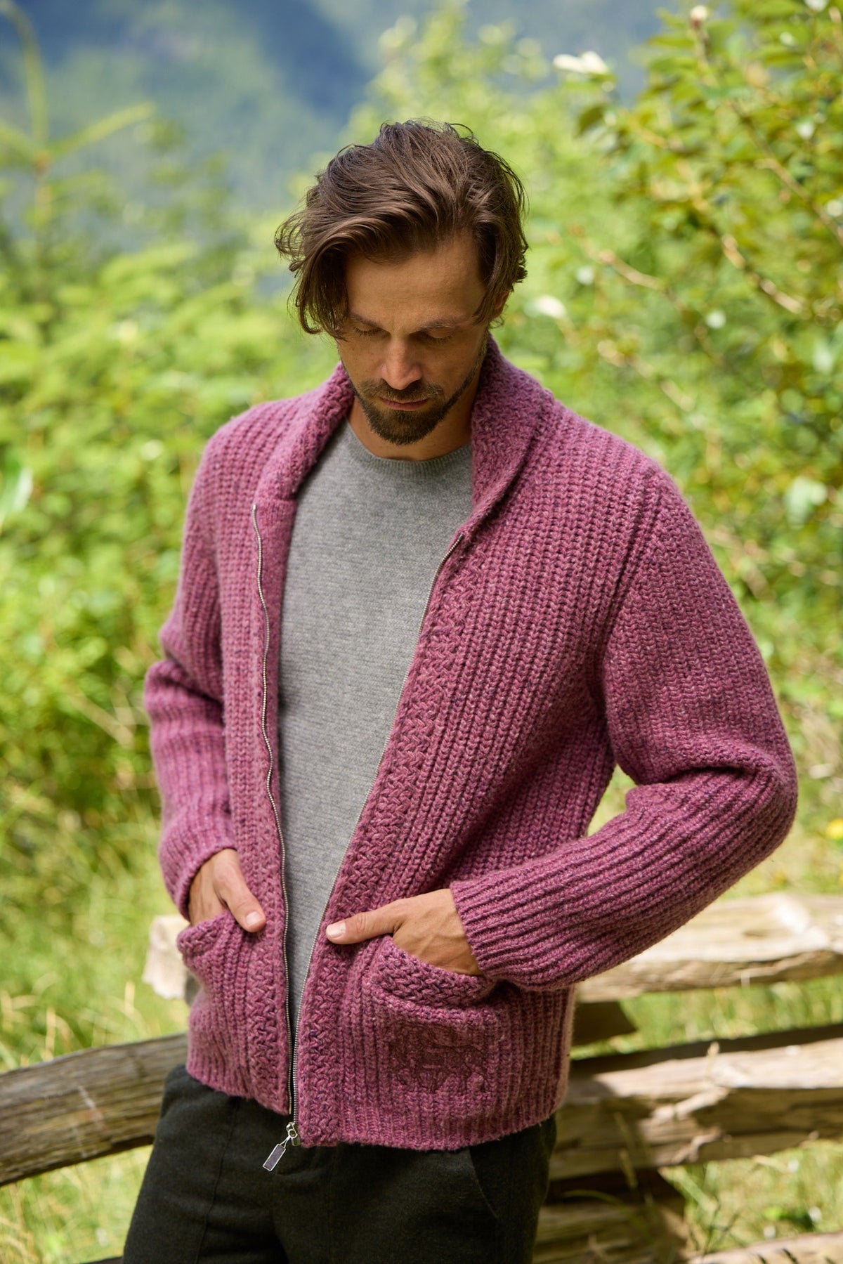 The Mulberry Dudley Knit Cardigan