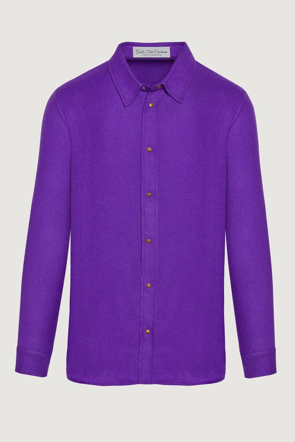 Purple Cashmere Shirt