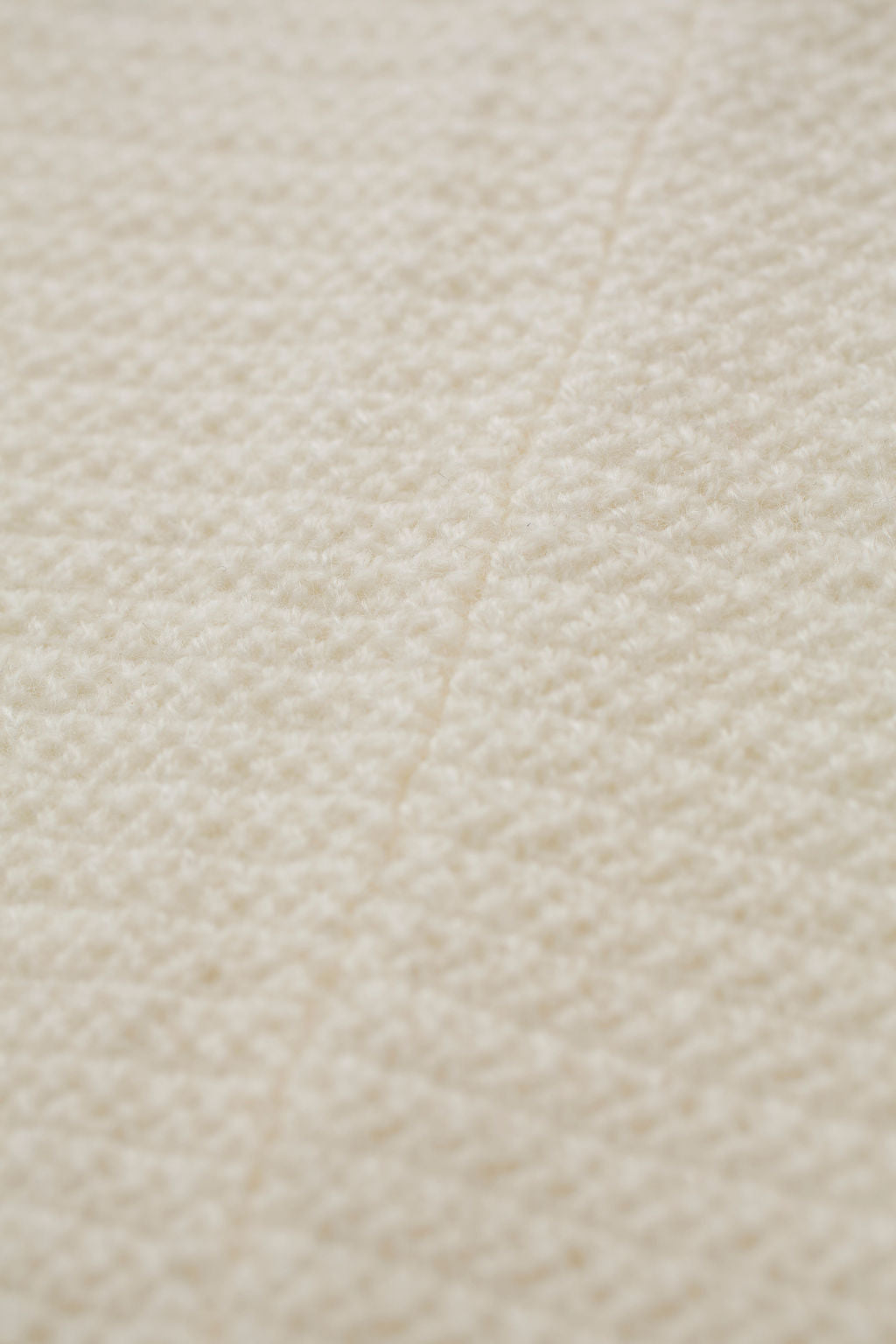 Ivory Classic Cashmere Knit T-Shirt