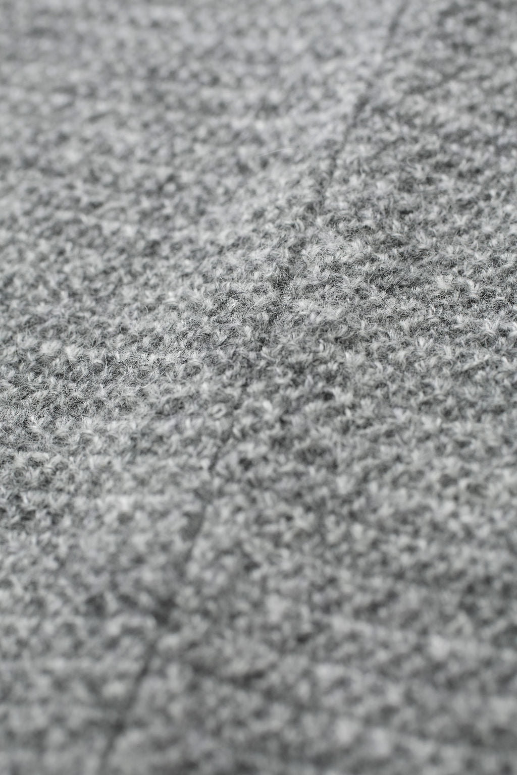 Heather Grey Classic Cashmere Knit T-Shirt
