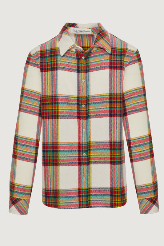 Happy Tartan Cashmere Shirt