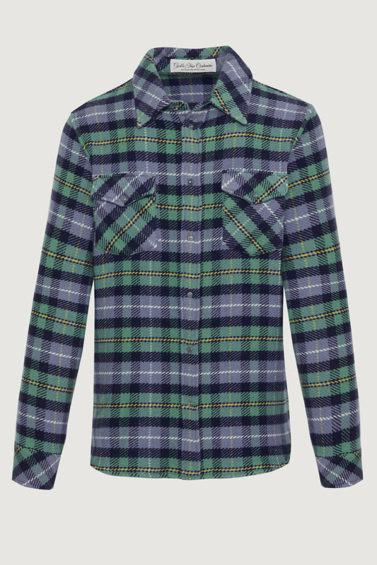 Lake Tartan Cashmere Shirt