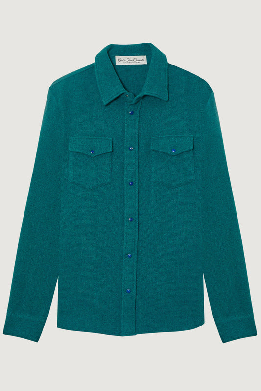 Ocean Cashmere Shirt